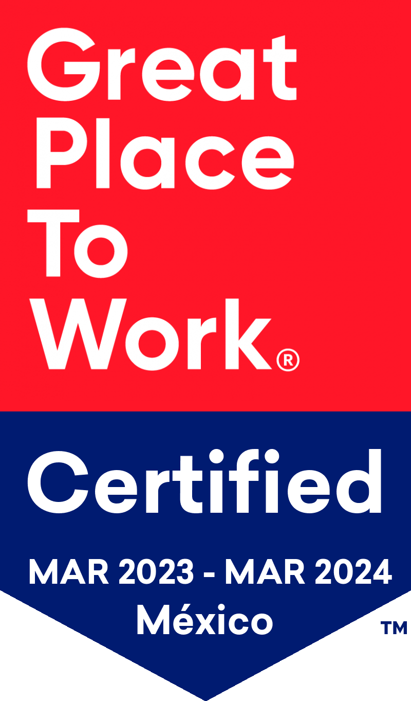 logo great place to work con certificación 2024