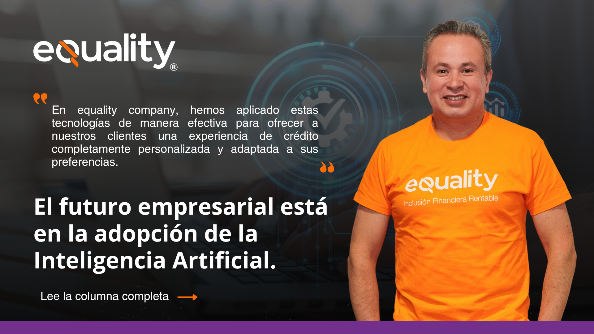 El futuro empresarial está en la adopción de la inteligencia artificial.