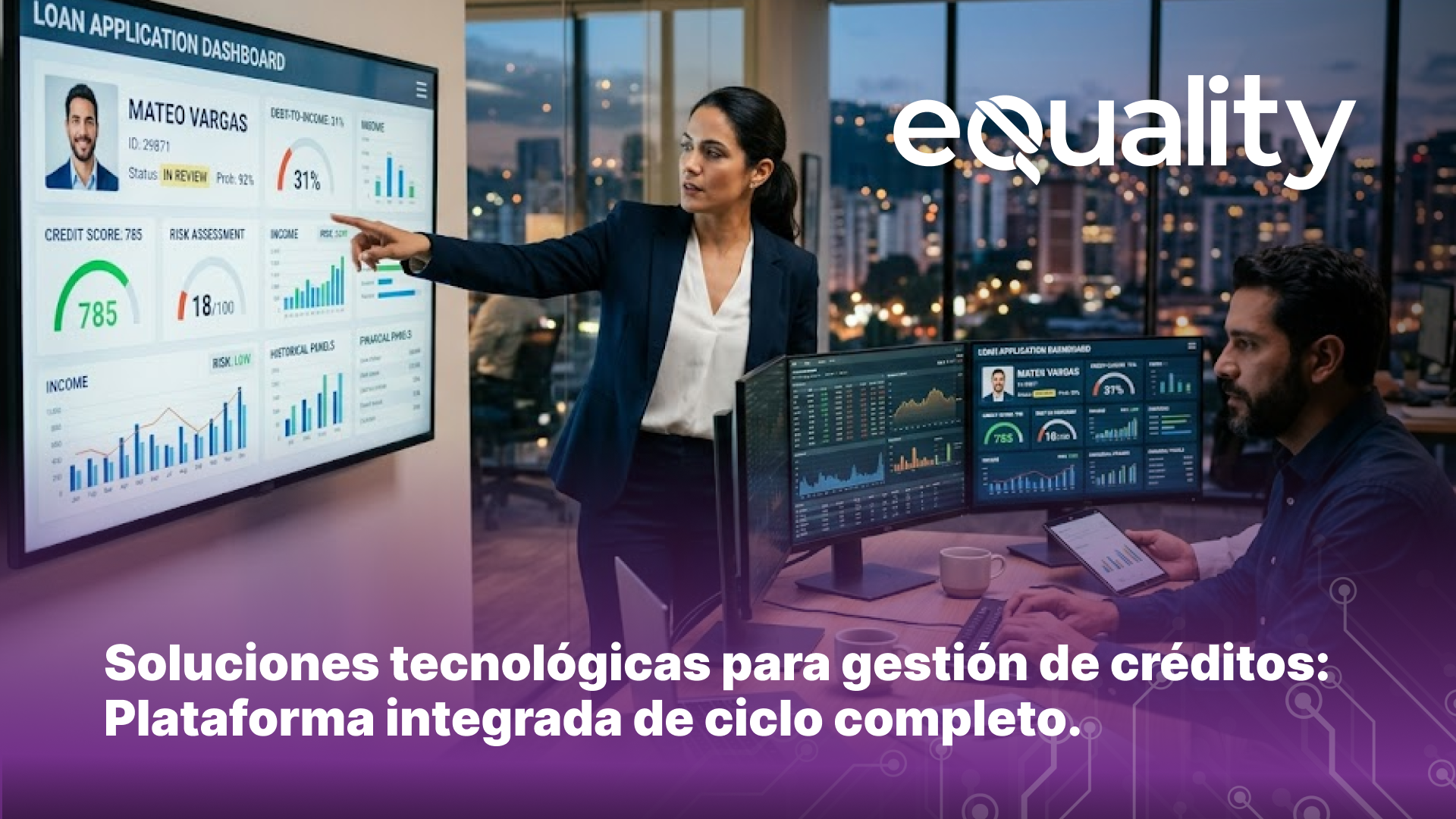 Soluciones tecnológicas para gestión de créditos: plataforma integrada